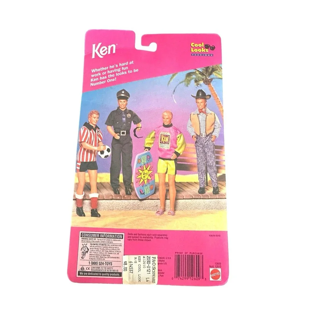 Rare NRFC Cool Looks Ken (Barbie) Police Officer Uniform #2024Fashion